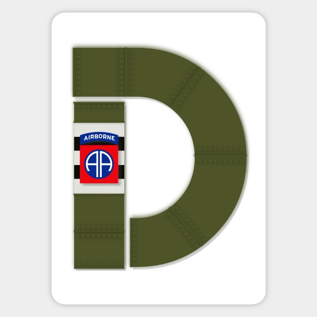 D-Day 82nd Airborne Sticker by rgrayling